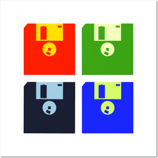 Diskette Pop Art Posters and Art